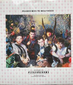 Frankie goes to Hollywood. Original Irish translucent 1984 release.  Welcome to the pleasuredome double vinyl record in vg+ condition