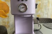 Bergner Barista Retro Espresso Machine Lilac