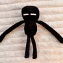 Minecraft Enderman Plush MoJang Gaming Black approx. 24 cm. Used NO Tag Please see photos Image 2