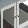 Double Door Mirrored Bathroom Cabinet Storage Cupboard Wall Mounted, White (FREE POSTAGE) Image 3