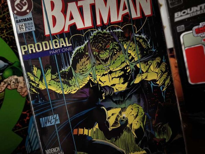 Batman ! Issue #512 ! Killer Croc Cover ! 1994 ! by DC Comics !