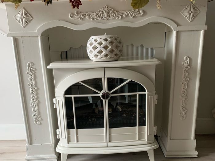 Fireplace wooden surround
