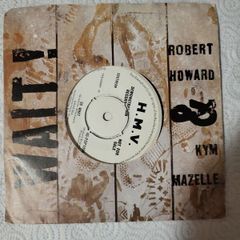 Robert Howard and Kym Mazelle Wait 7 inch promo single POP 1094