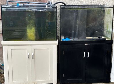 fish tank 300L plus sump 150 each