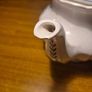 Rare Find:  Vintage J & G Meakin, Florentine, Classic White, Blue Nordic, Covered, teapot, Ornate, Blue, Flowers, England, vintage. Image 5