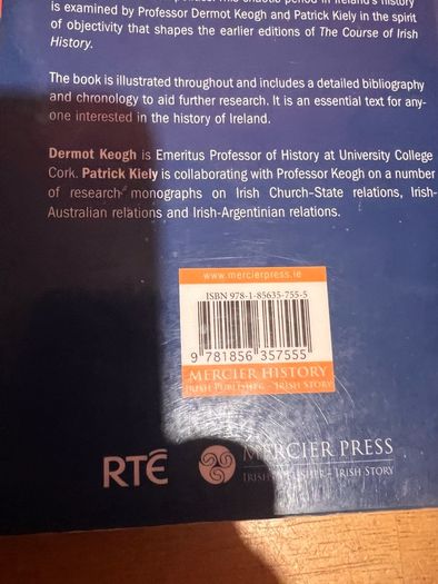 book Irish history