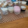 Glass cream  jars Image 4