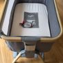 Tutti Bambini CoZee Bedside Crib (Oak/Charcoal) with Travel Bag - Excellent Condition Image 2