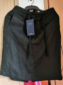 BNWT - M&S linen skirt UK 10