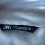 Zara white satin blouse. Size M Image 3