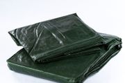 Standard Tarpaulin  6m x 10m   (20' - 33') 140 gsm green / silver