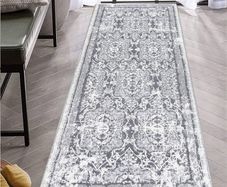 FREE P&P Carpet Runners for Hallway 50 x 150 cm Non Slip Kitchen Carpet Floor Rug Machine Washable Soft Doormat Vintage Chic Stair Area Runner Rug for Entryway Laundry Room Balcony Hall
