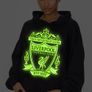 Liverpool hoodie glow in the dark hoodie liverpool hooded jumper liverpool Image 5