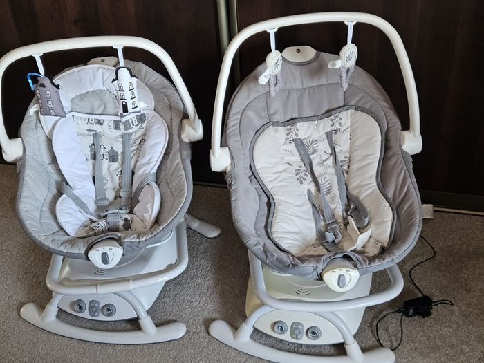 2 joie swing chairs