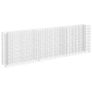 Gabion Raised Bed Galvanised Steel 270x30x90 cm Image 2