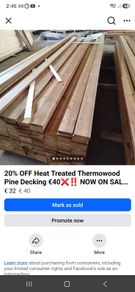 Decking Pine Thermowood