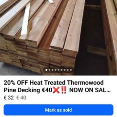 Decking Pine Thermowood
