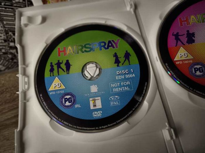 Hairspray ! DVD ! with Slipcase ! 2-Disc Shake & Shimmy Edition ! 2007 ! John Travolta !