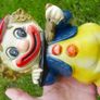 Vintage Clown Piggy Coin Bank Image 2