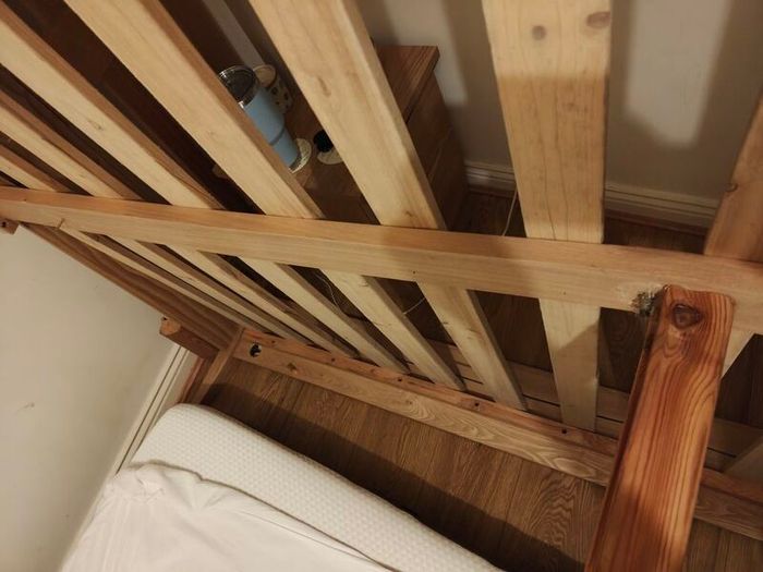 Broken king size bedframe