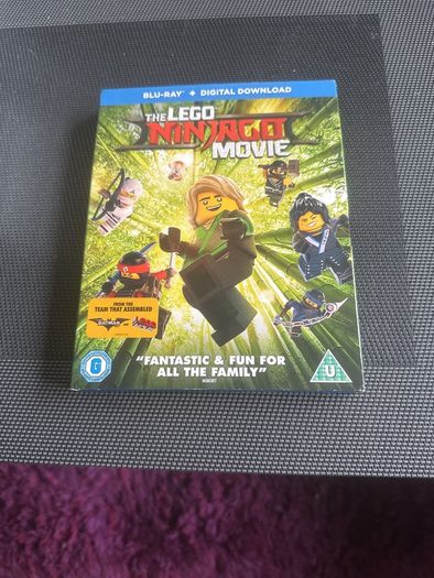 The Lego Ninja Movie blu ray