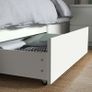 Bed frame with pull out storage Image 2