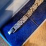 Newbridge Silver Butterfly Watch - This is a gift that was never worn so it should be passed on to somebody who will wear it and enjoy it, as it a stunning little watch with beautifull butterfly diamond detailing on the straying. It has just had a new bat Image 5