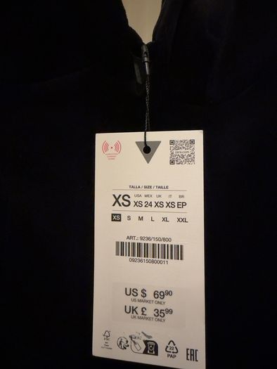 New Zara collection Combined Corsetry-Inspired velvet black Dress