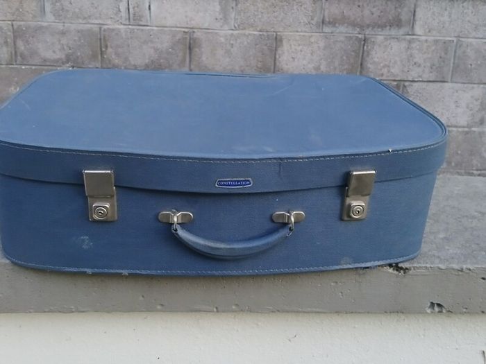 Vintage CONSTELLATION Hard Luggage Suitcase