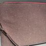 Irish designer DICE Soft Pink Shimmer Clutch Bag Immaculate Condition Image 7