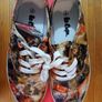 Lee Cooper canvas ladies girls shoes 4 37 orange new in box Image 3