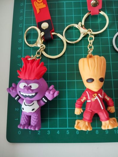 3D Character Keychains