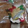 Christmas Glitter Patches Assorted Shapes Image 4