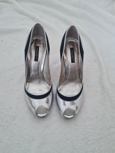 Dolce&Gabbana leather shoes heels