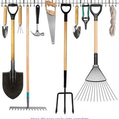 Garden Tool Storage Rack 160cm