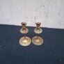 Duo brass candle holder postage possible Image 3