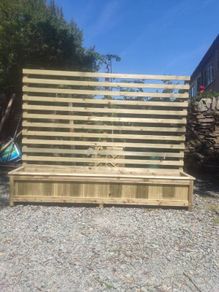 Privacy Trellis Planter