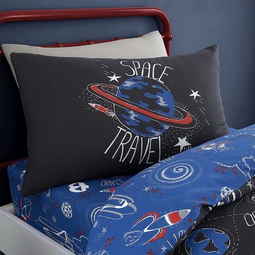 Sheets/Catherine Landsfield 'Space Adventure' Fitted Double Sheet