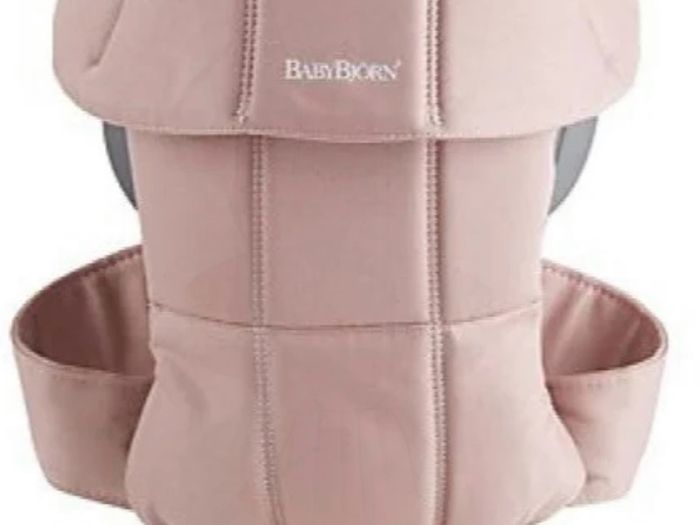 Babybjorn Mini Carrier Woven Old Rose