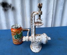vintage meat grinder