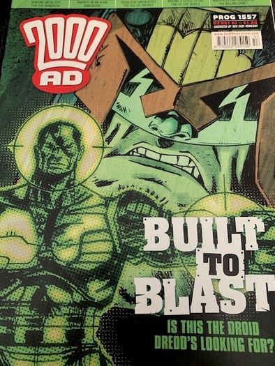 2000 AD Featuring Judge Dredd Progs 796, 826,950,969,1457,1557 mix progs running 15 Aug 92 intermittent-3rd Oct 2007 IPC Magazines