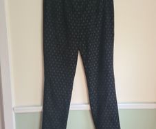 womens ROBELL MARIE Velvet trousers paterned stretchy Size UK 14 EU 40