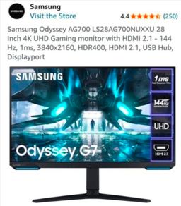 Samsung Odyssey 28" 4K Gaming Monitor