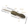 7 In 1 Multifunctional Outdoor Tableware Stainless Steel Foldable Fork Spoon Knife Picnic Camping Hiking Travelling Dinnerware Image 3
