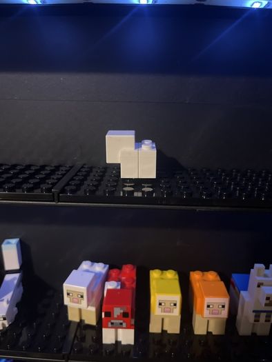 Lego Minecraft sheep white