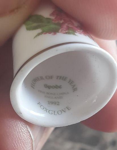 spode thimble 1992