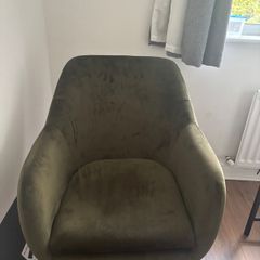 Green Velvet chair