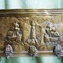 Vintage Nautical Fireplace Brass Tool Holder Image 4