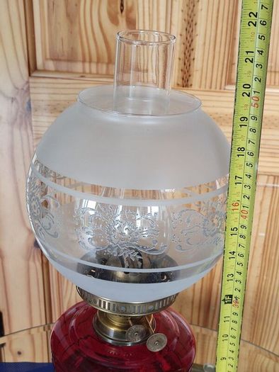 Antique oil lamps in very good condition. 305 each