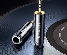 3.5mm Male to 6.35mm Female Adapter